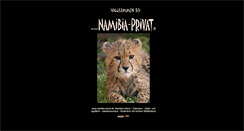 Desktop Screenshot of namibia-privat.de