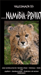 Mobile Screenshot of namibia-privat.de